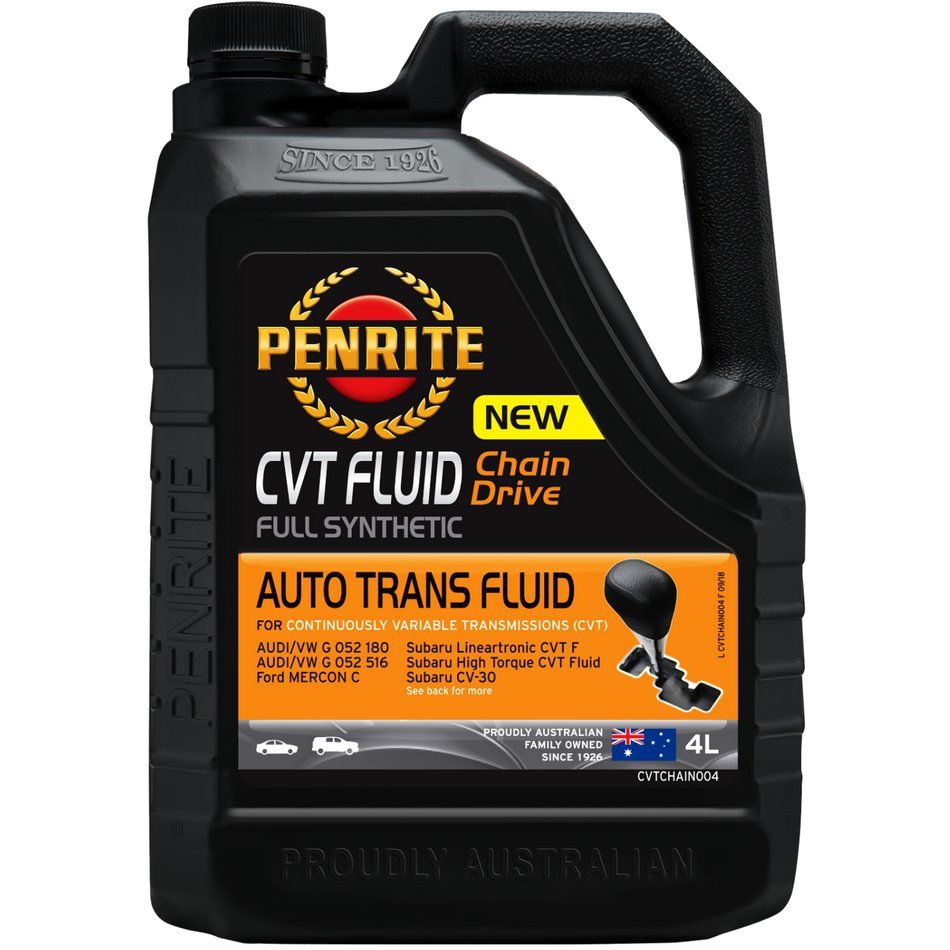 Penrite CVT Fluid Chain (Full Syn) (2 Sizes Available)