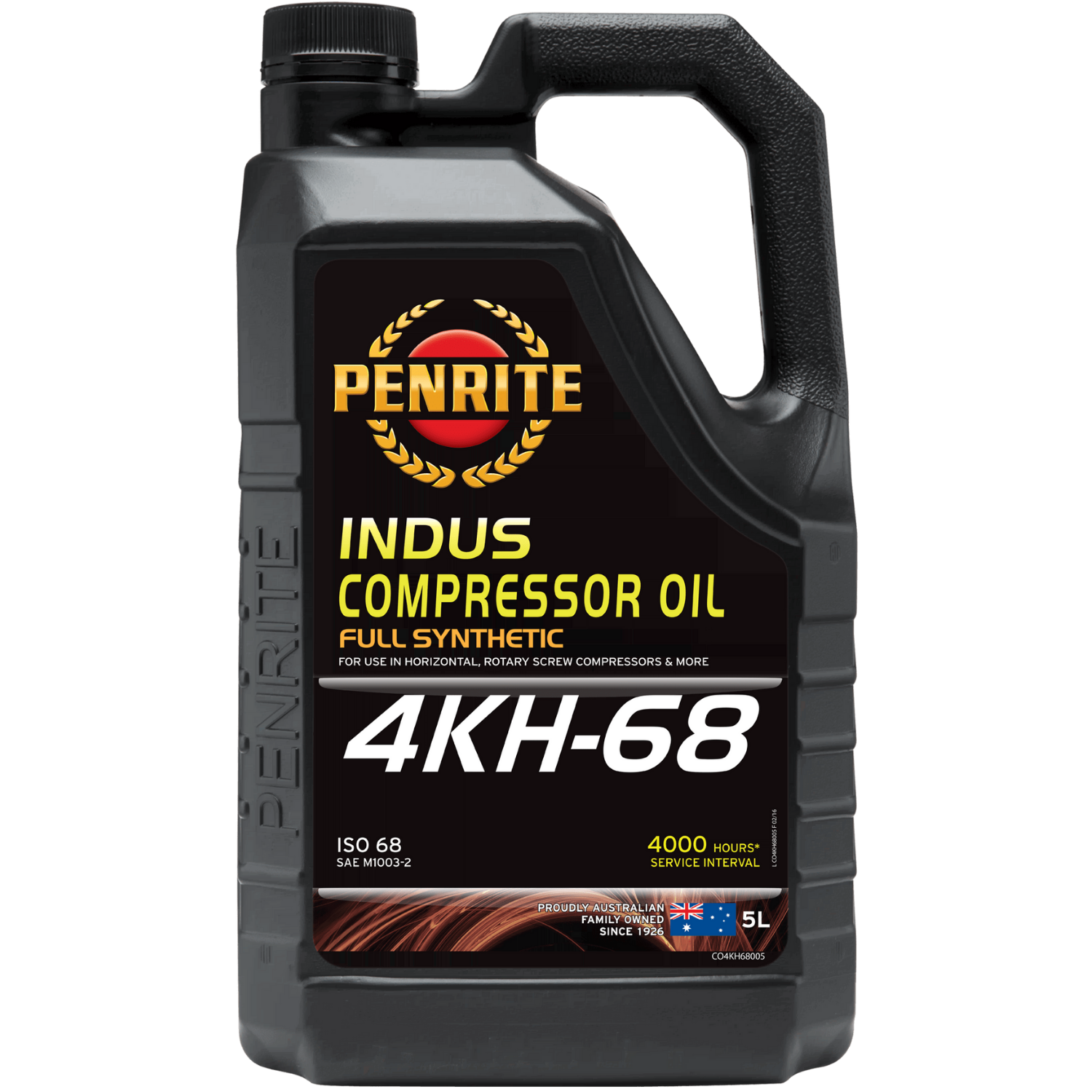 Penrite Indus Compressor Oil 4Kh Iso 68 5L Oz General Store