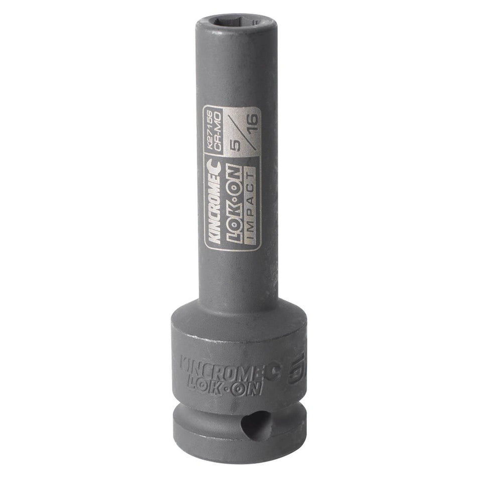 Kincrome Lok-On Deep Impact Socket 1/2" Drive - Imperial (12 Sizes Available)
