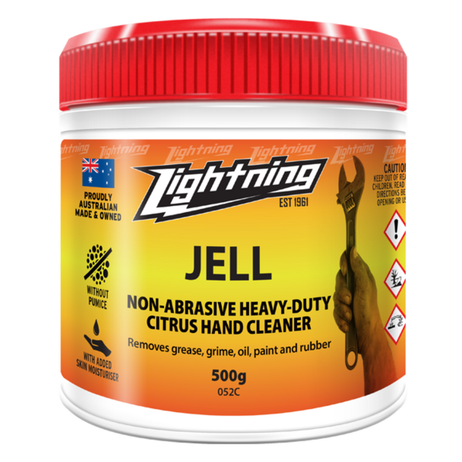 Lightning Jell Hand Cleaner (3 Sizes Available)