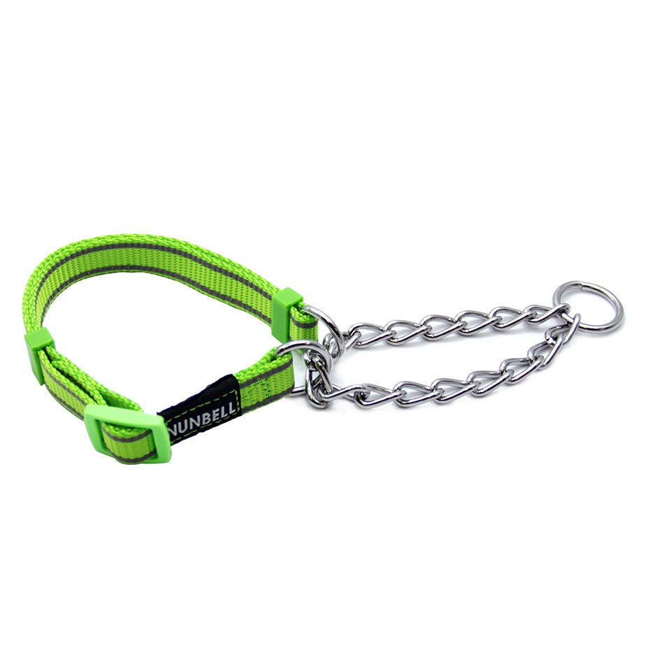 Nunbell 2-STRIPE REFELECTIVE OBEDIENCE COLLAR 2cm