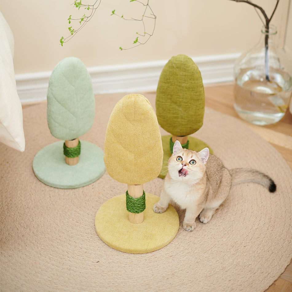 Petsbelle Lollipop Solid Wood Cat Tree (3 colours available)