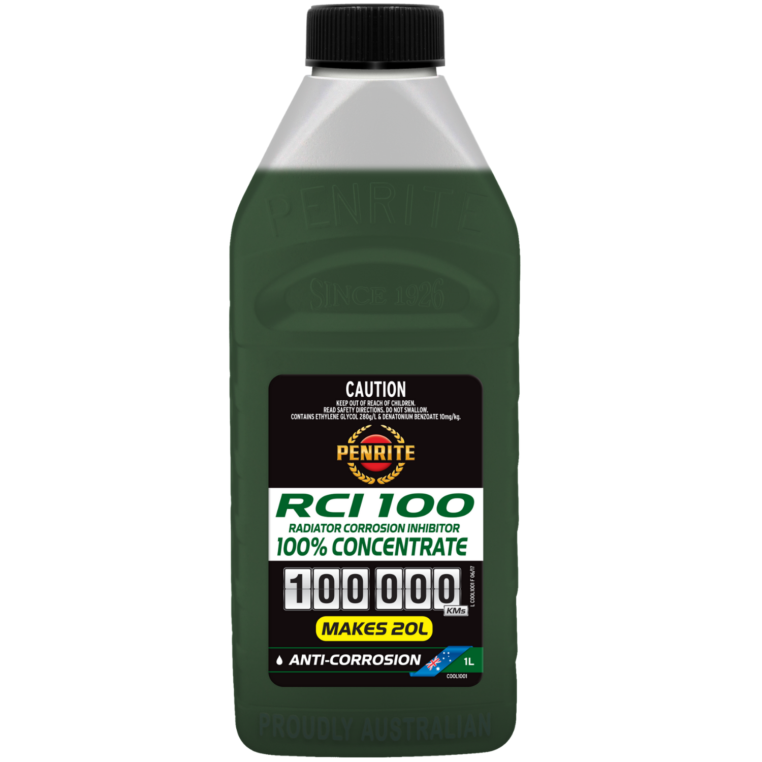 Penrite Radiator Corrosion Inhibitor 100,000 Km (Green Concentrate) (3 ...