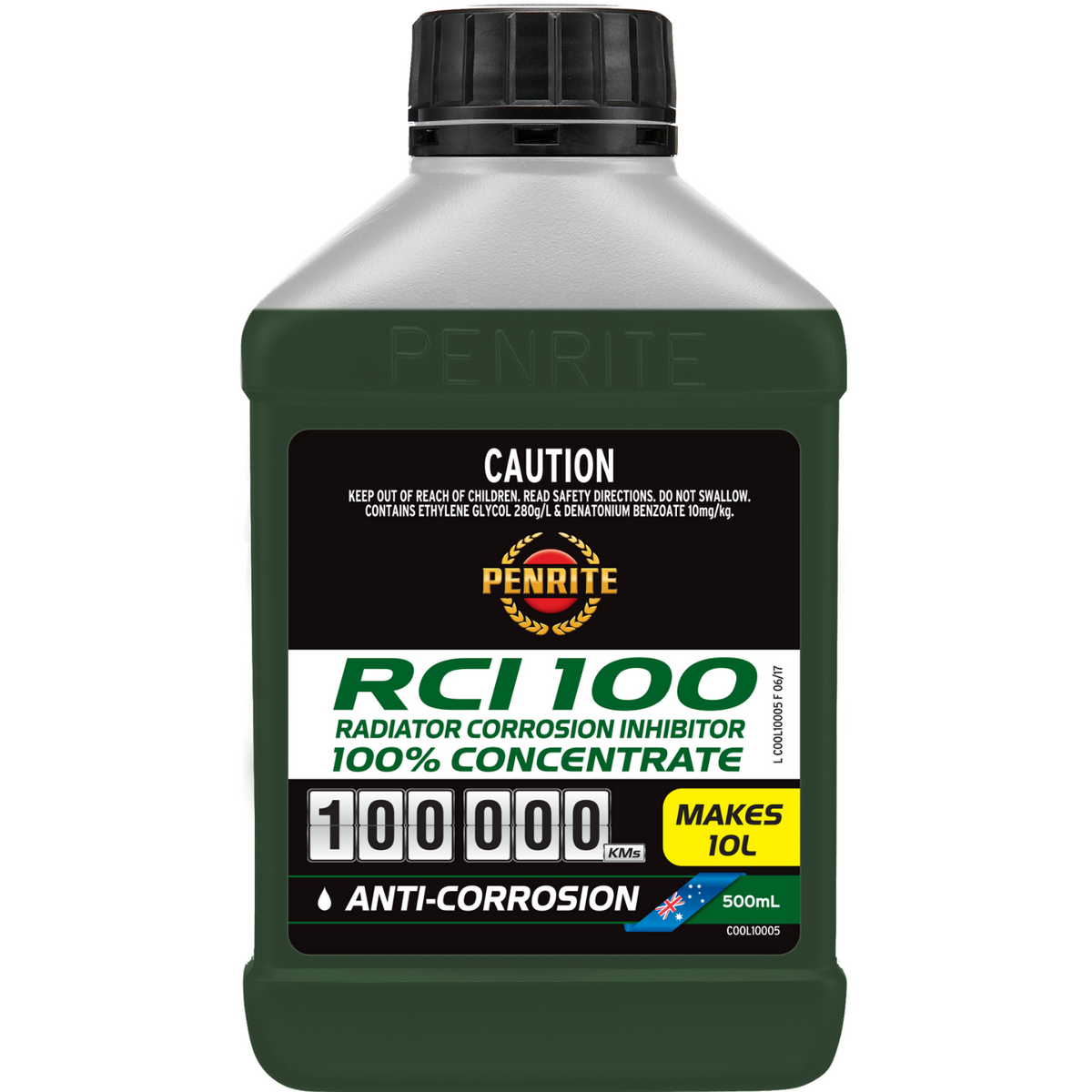 Penrite Radiator Corrosion Inhibitor 100,000 Km (Green Concentrate) (3 ...