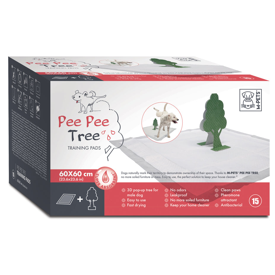 M-PETS Pee Pee Tree 60 X 60 Training Pads 15pcs