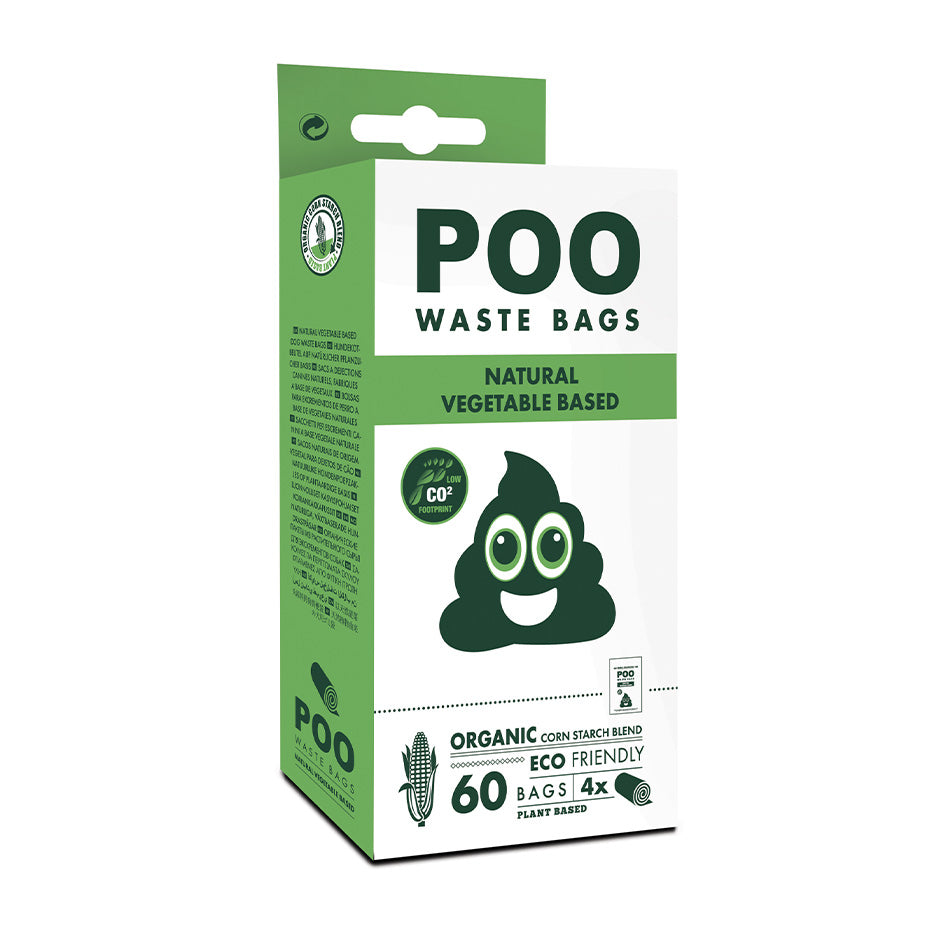 M-PETS Poo Bio Dog Waste Bags 60 Bags -  (2 Variants Available)