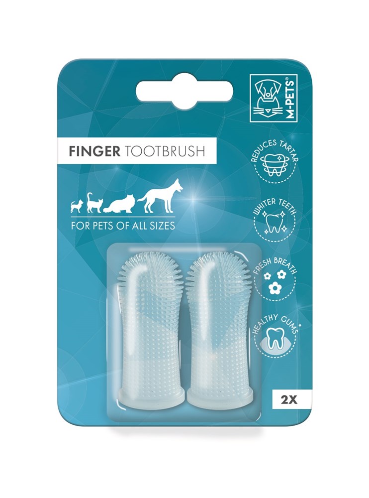 M-PETS Finger Toothbrush