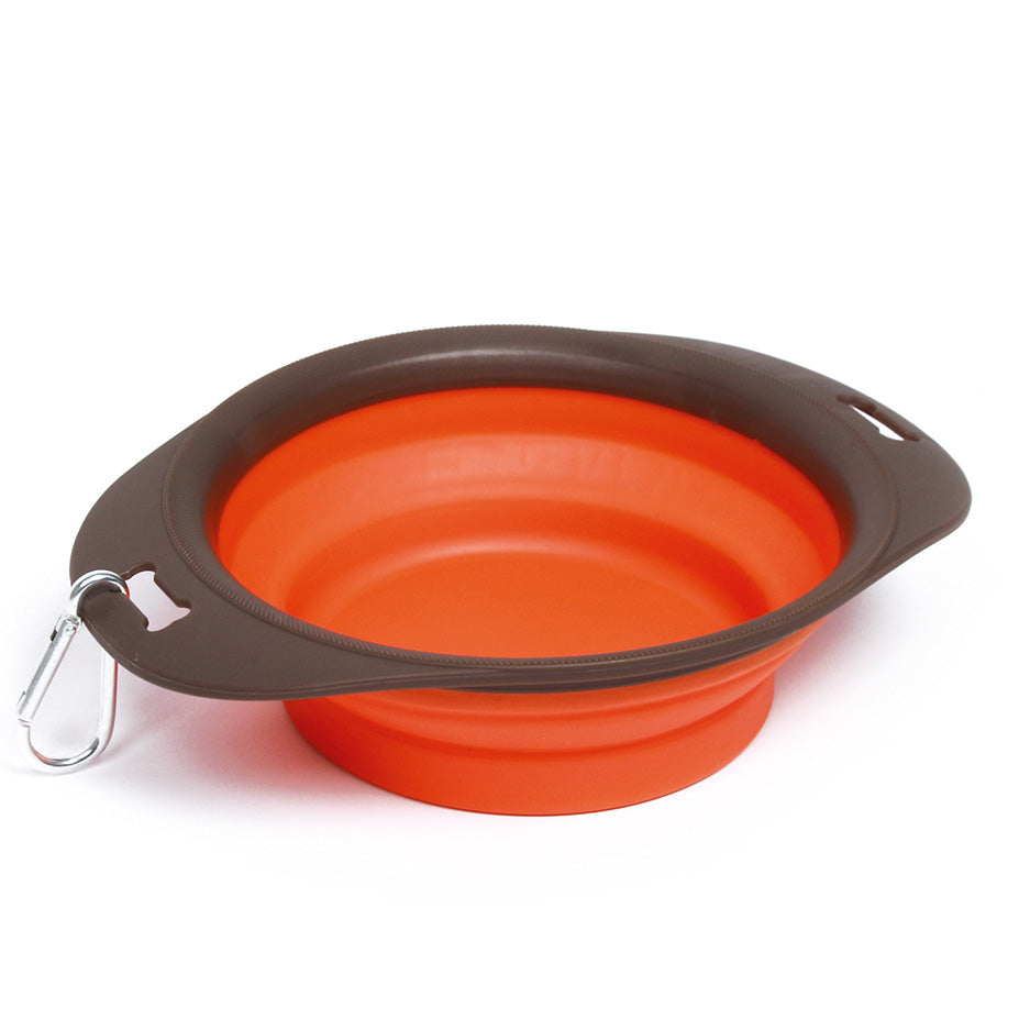 M-PETS On The Road Foldable Bowl 420ml (2 colours available)