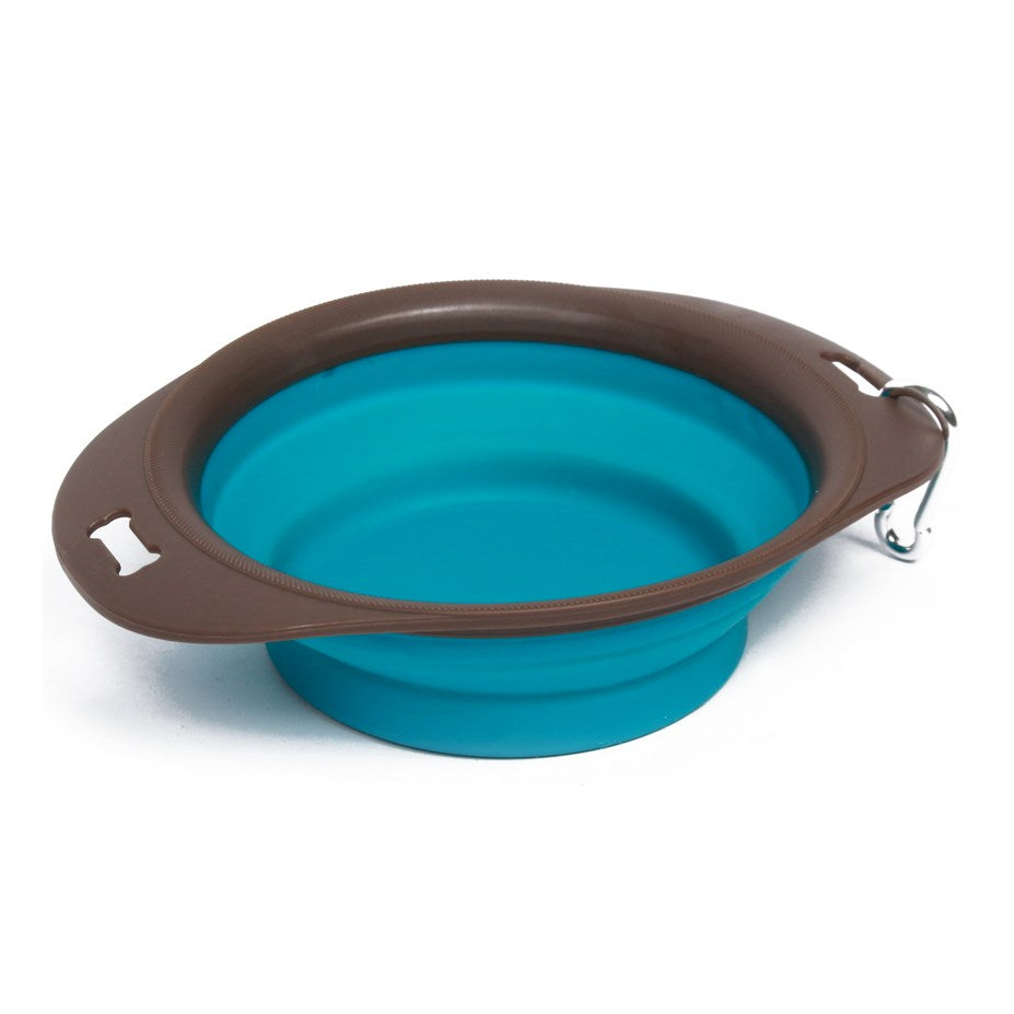 M-PETS On The Road Foldable Bowl 1230ml (2 colours available)