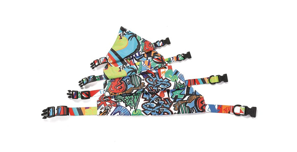 M-PETS URBAN STYLE FREESTYLE Bandana (4 Sizes Available)