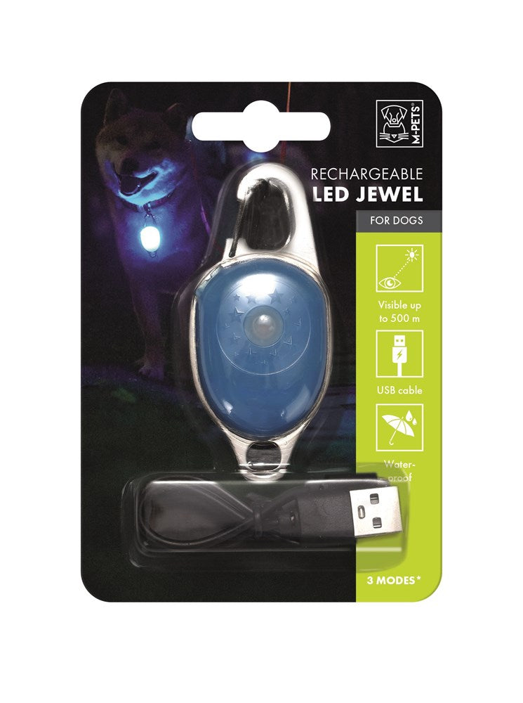 M-PETS Rechargeable LED JEWEL for dog