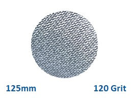 120 Grit 125mm 750 Net Velcro Disc - Pack of 50