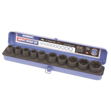 Kincrome Air Impact Socket Set 10 Piece 1/2" Drive