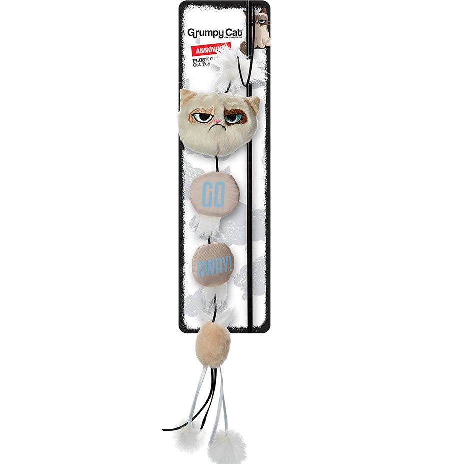 Rosewood Grumpy Cat Plush Wand (3 Variants Available)
