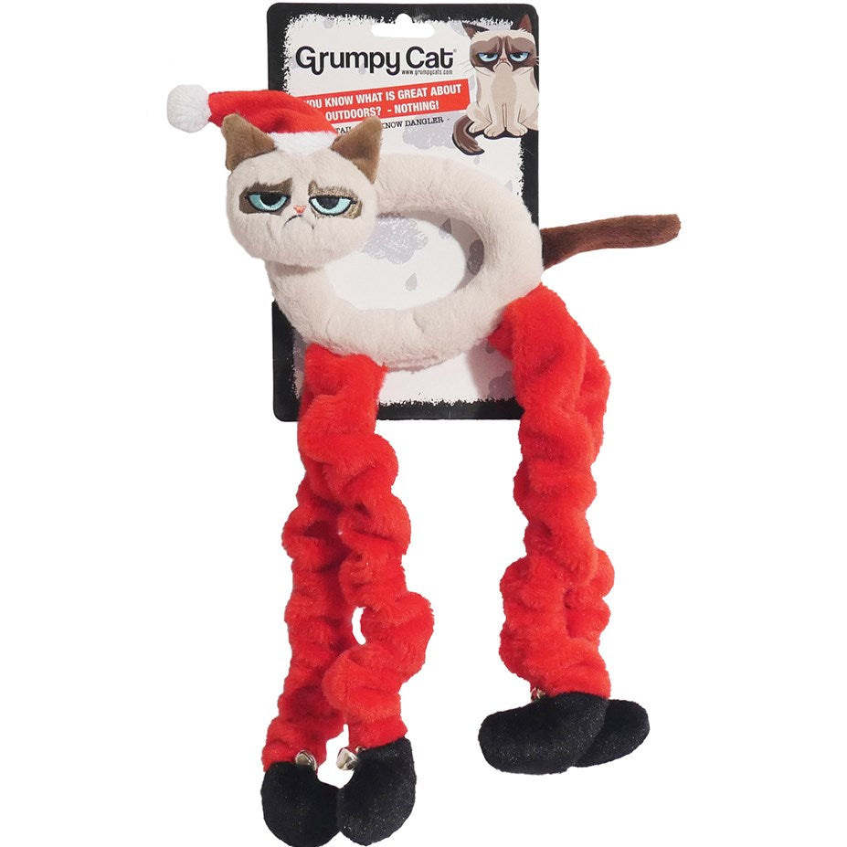 Rosewood Grumpy Cat Grumpy Santa Doorknob Dangler