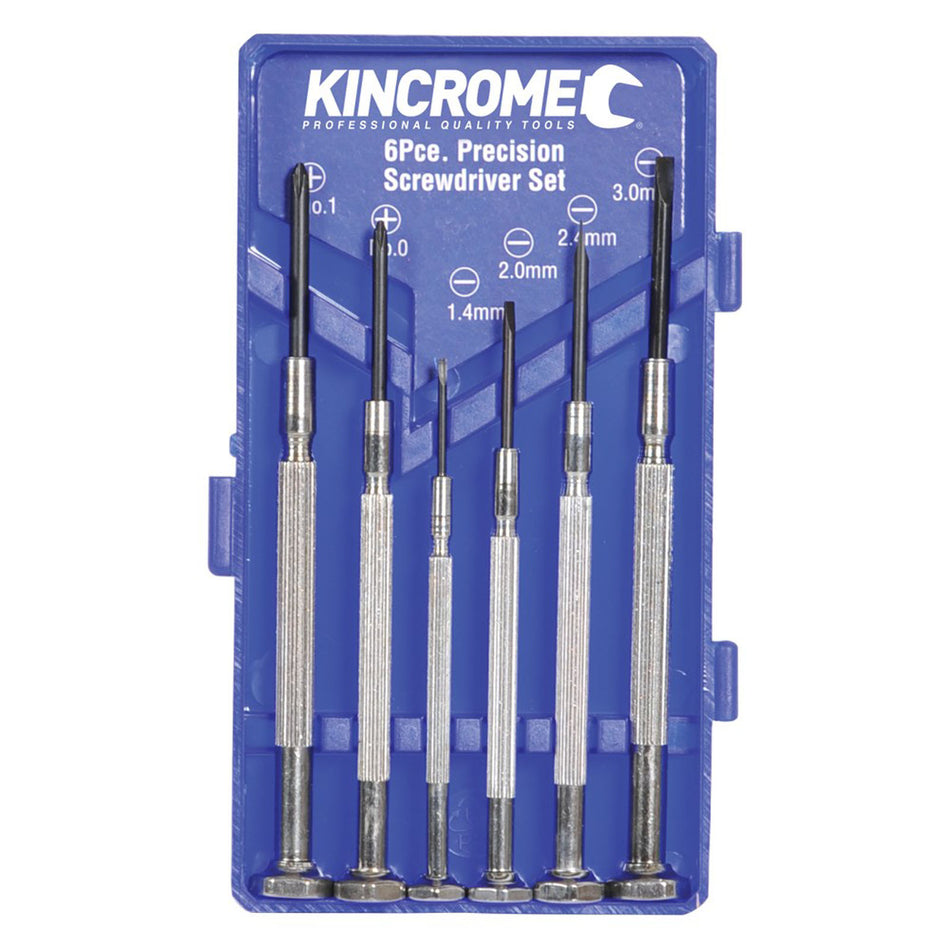 Kincrome Precision Screwdriver Set 6 Piece