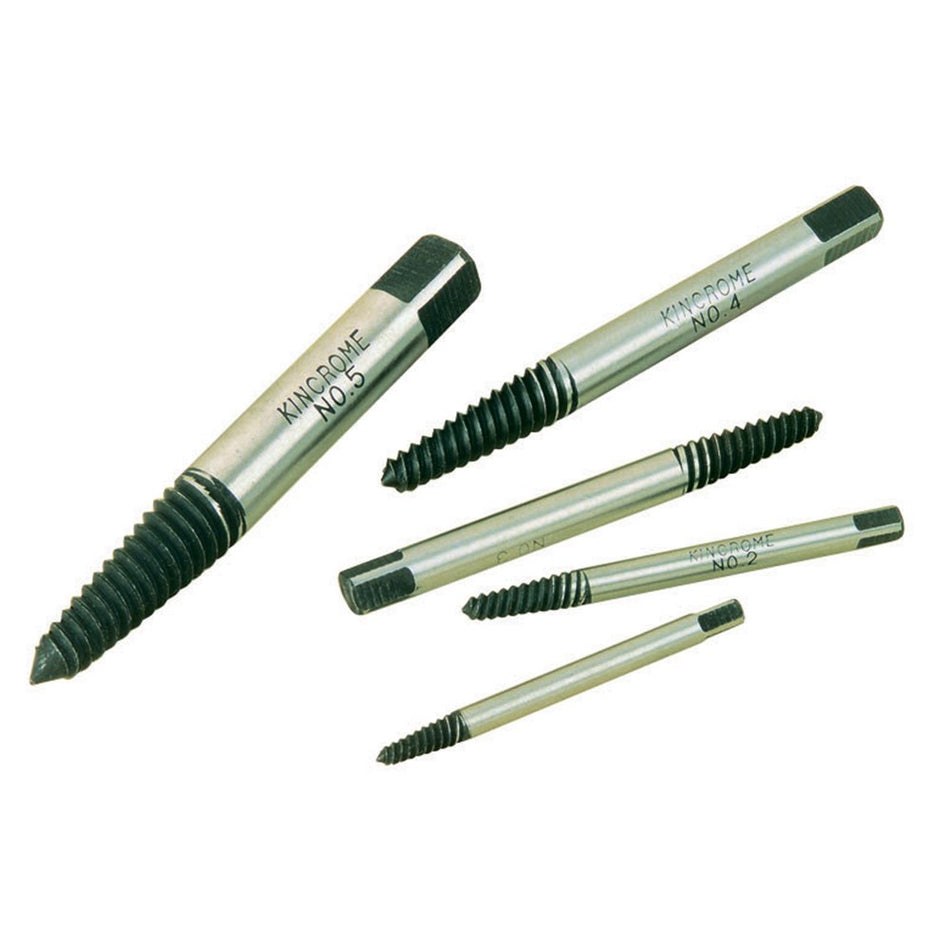 (product) Kincrome Screw Extractor Set - 5 Piece