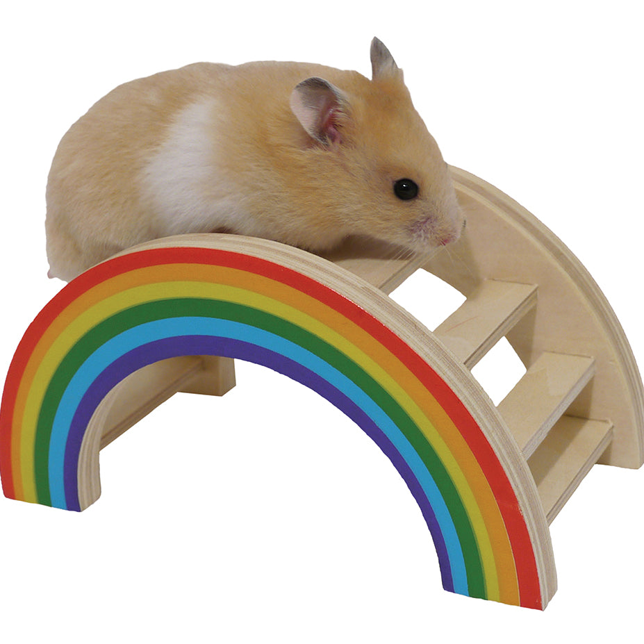 Rosewood Rainbow Play Bridge Small