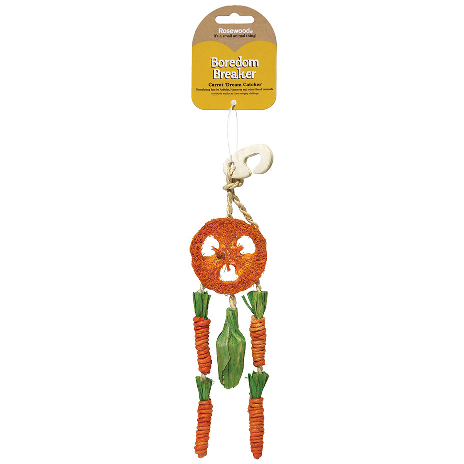 Rosewood Carrot Dream Catcher 34cm