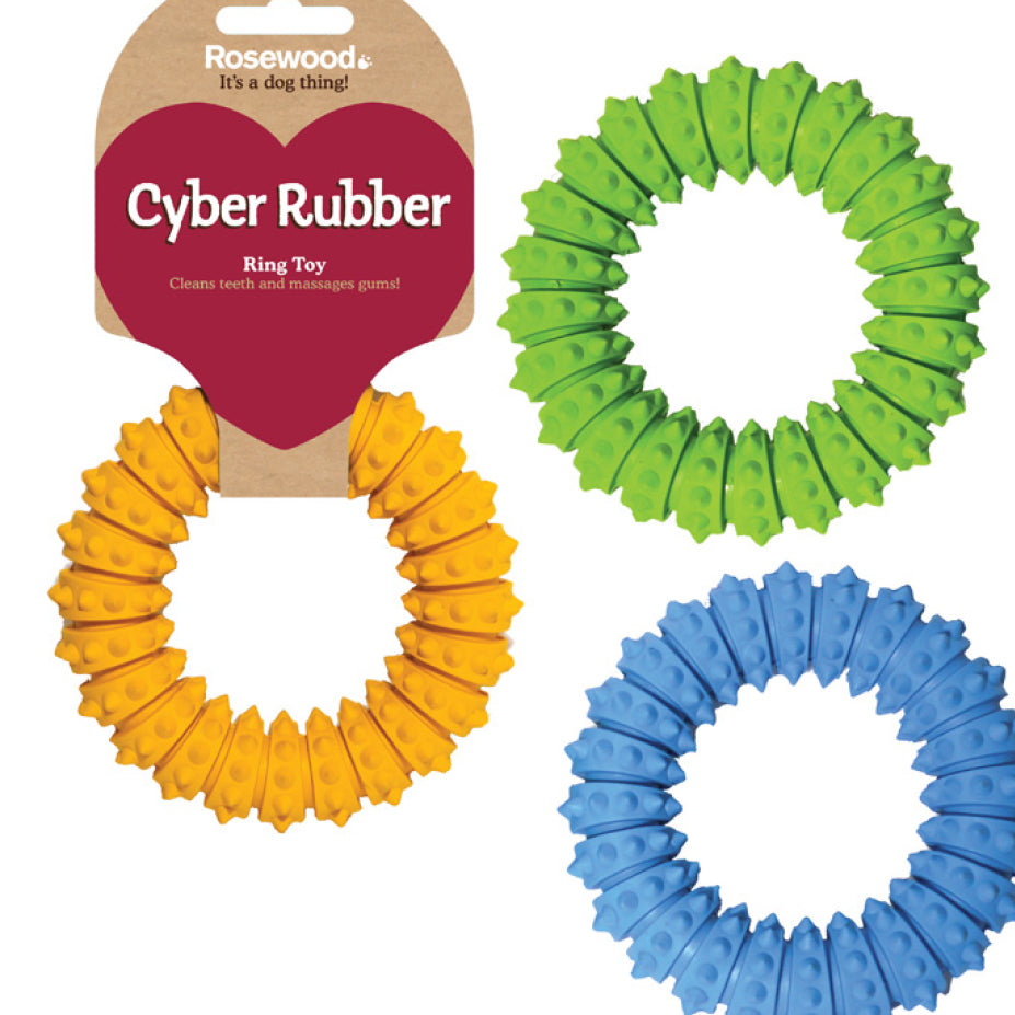 Rosewood Rubber Cyber Ring - 5.0"