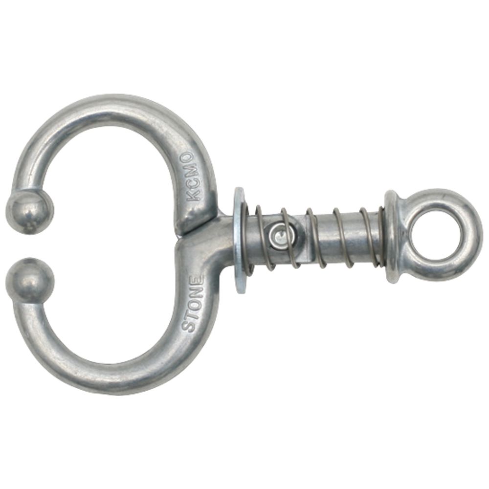 Shoof Bull Holder Spring Close Stone