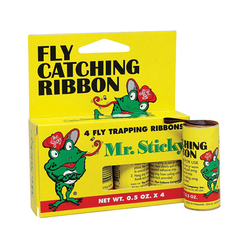 Shoof Fly Catcher Sticky Roll Ribbon 4-pack