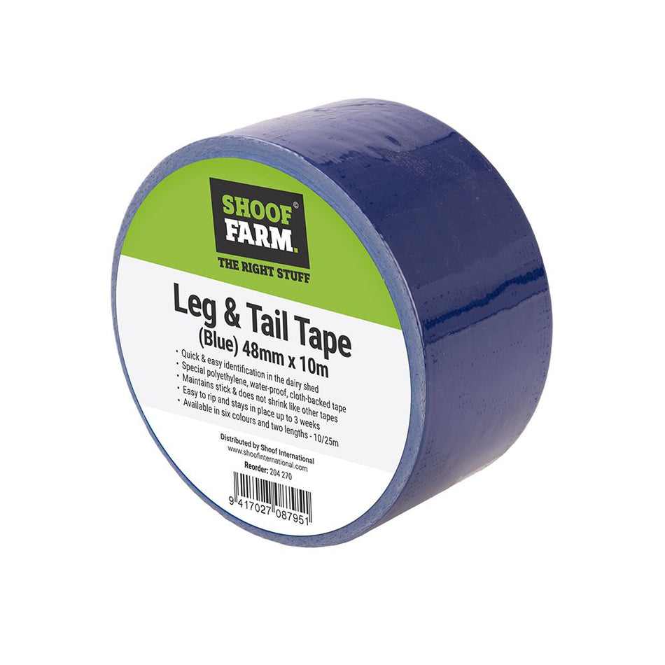 Shoof Leg & Tail Tape 10m (6 Colours Available)