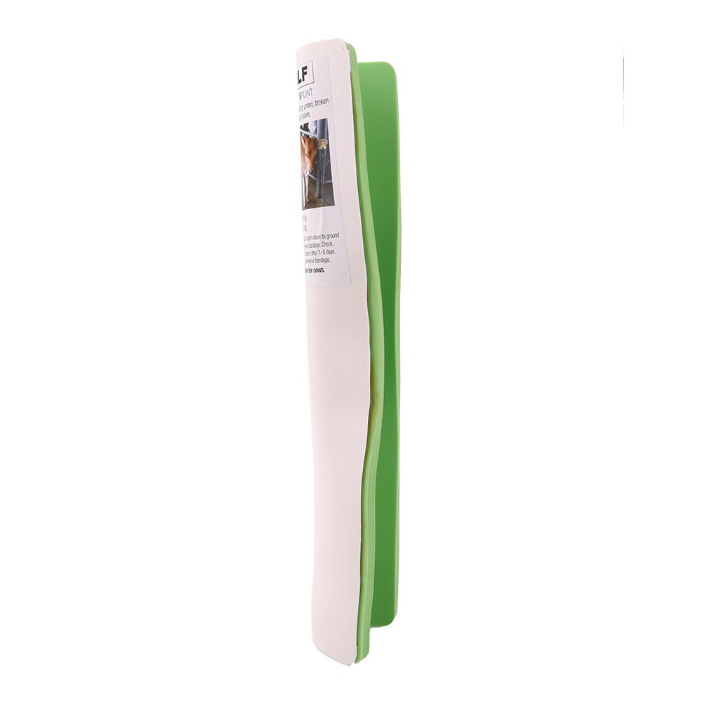 Leg Splint BOS Calf Hind Kit cpt (green) - side view