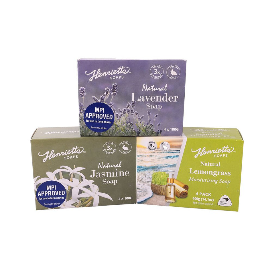 Shoof Henrietta Oatmeal Soap 4pk (3 Variants Available)