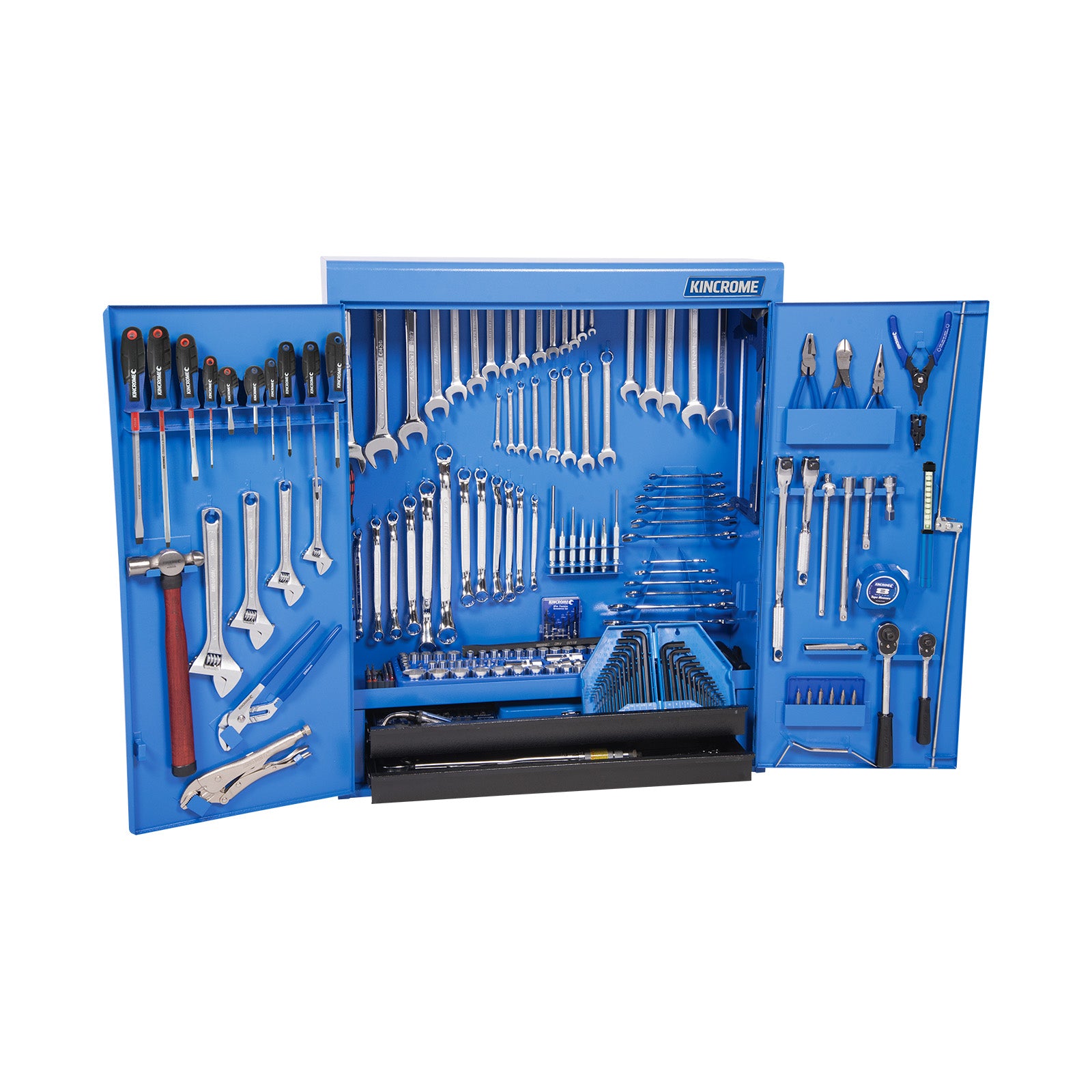 Kincrome Tool Cabinet 295 Piece 1/4, 3/8 & 1/2" Drive