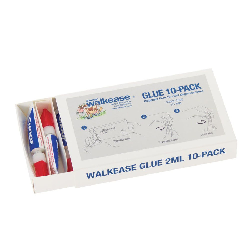Shoof Walkease Glue 10 x 2ml Dispenser Pack