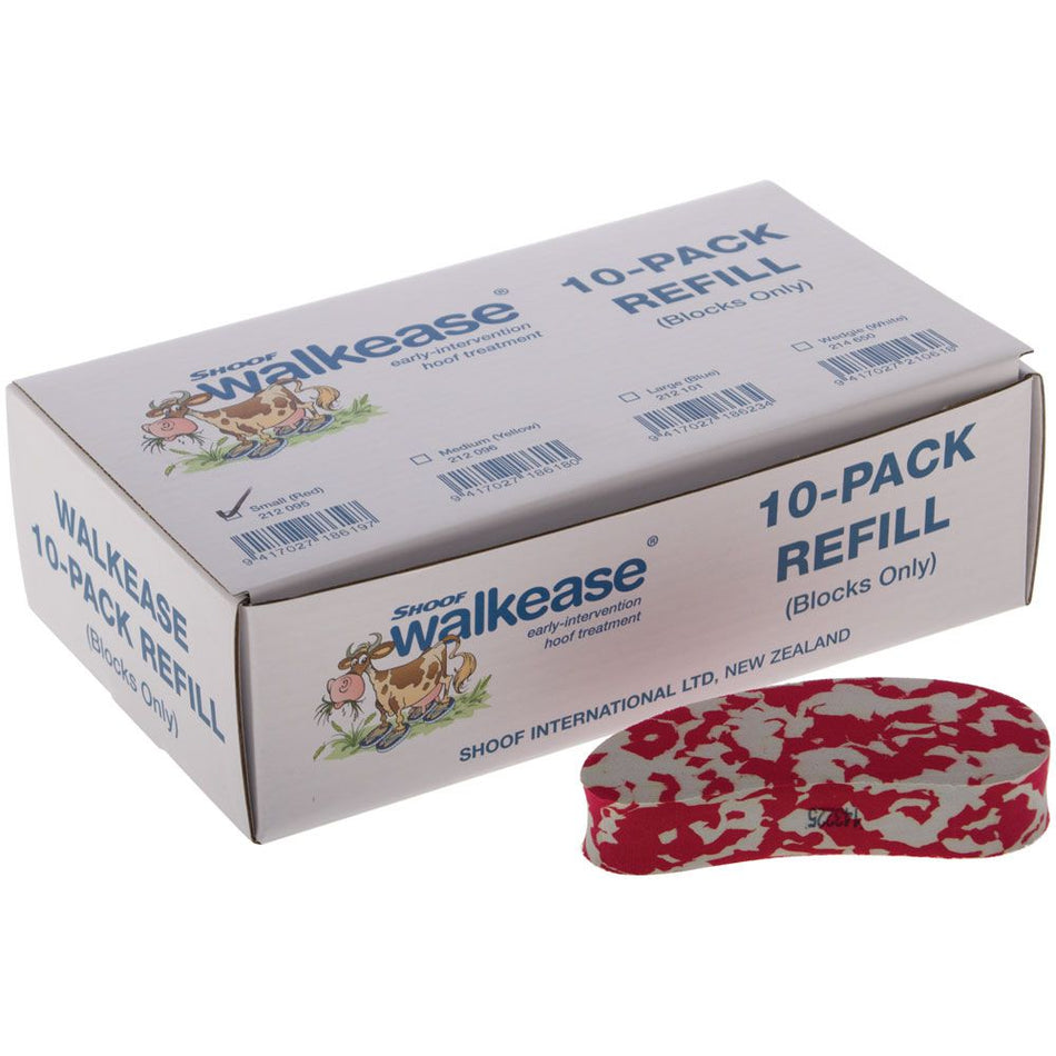 Shoof Walkease Blocks-only 10-pack (4 Sizes Available)