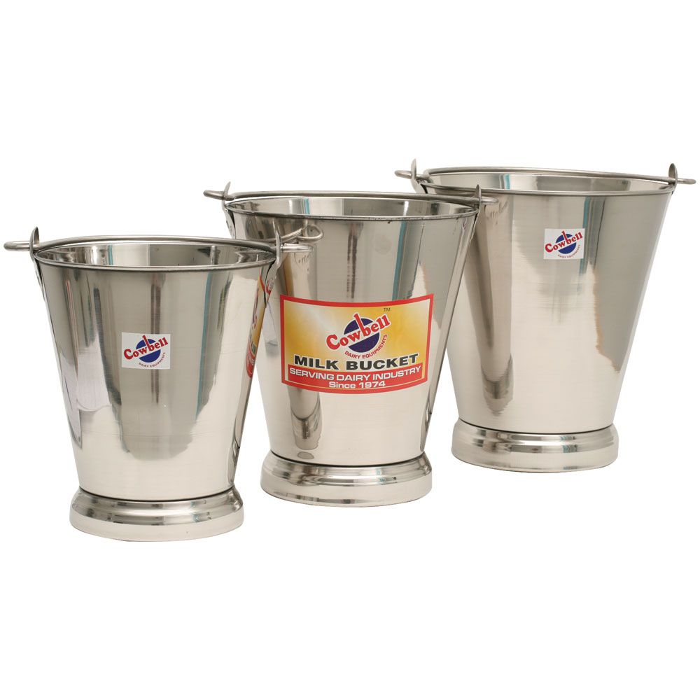 Shoof Bucket Stainless Cowbell 