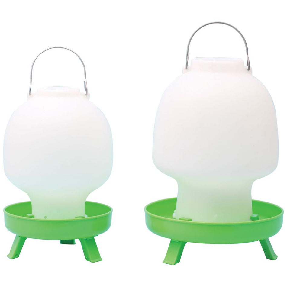 Shoof Poultry Drinker Crown Ball w Legs (4 Sizes Available)