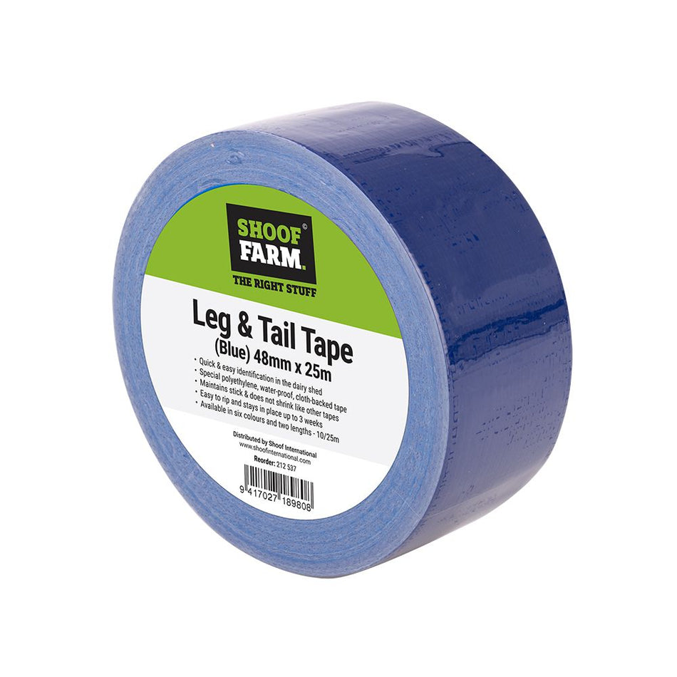 Shoof Leg & Tail Tape 25m (5 Colours Available)