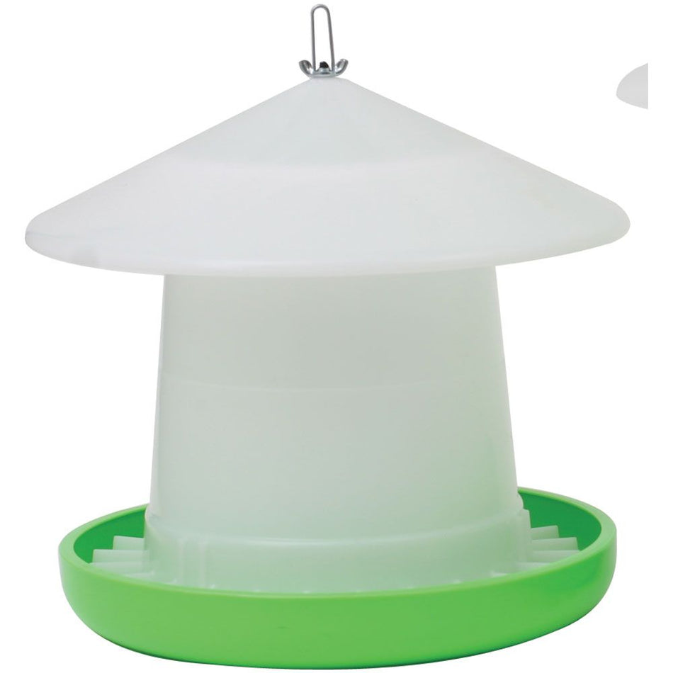 Shoof Poultry Feeder Crown Susp w Cover (4 Sizes Available)