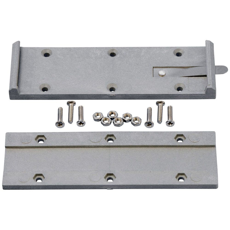 Shoof Cage Cup Stainless Key-hole Bracket Set