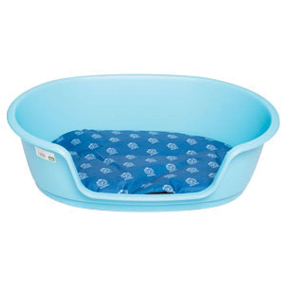 Shoof Pet Bed & Cushion - Blue (3 Sizes Available)