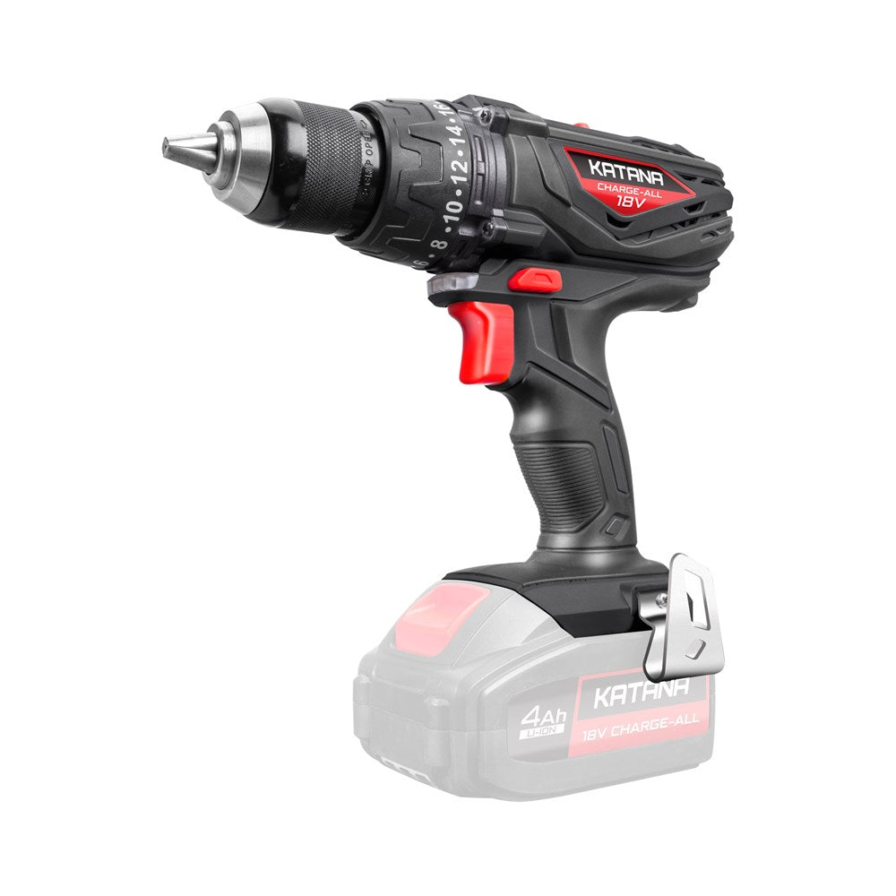 (product) Katana 18V Charge-All Hammer Drill