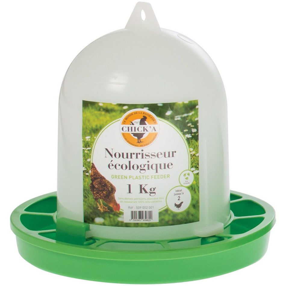 Shoof Poultry Feeder Chic'a Ecologique (2 Sizes Available)