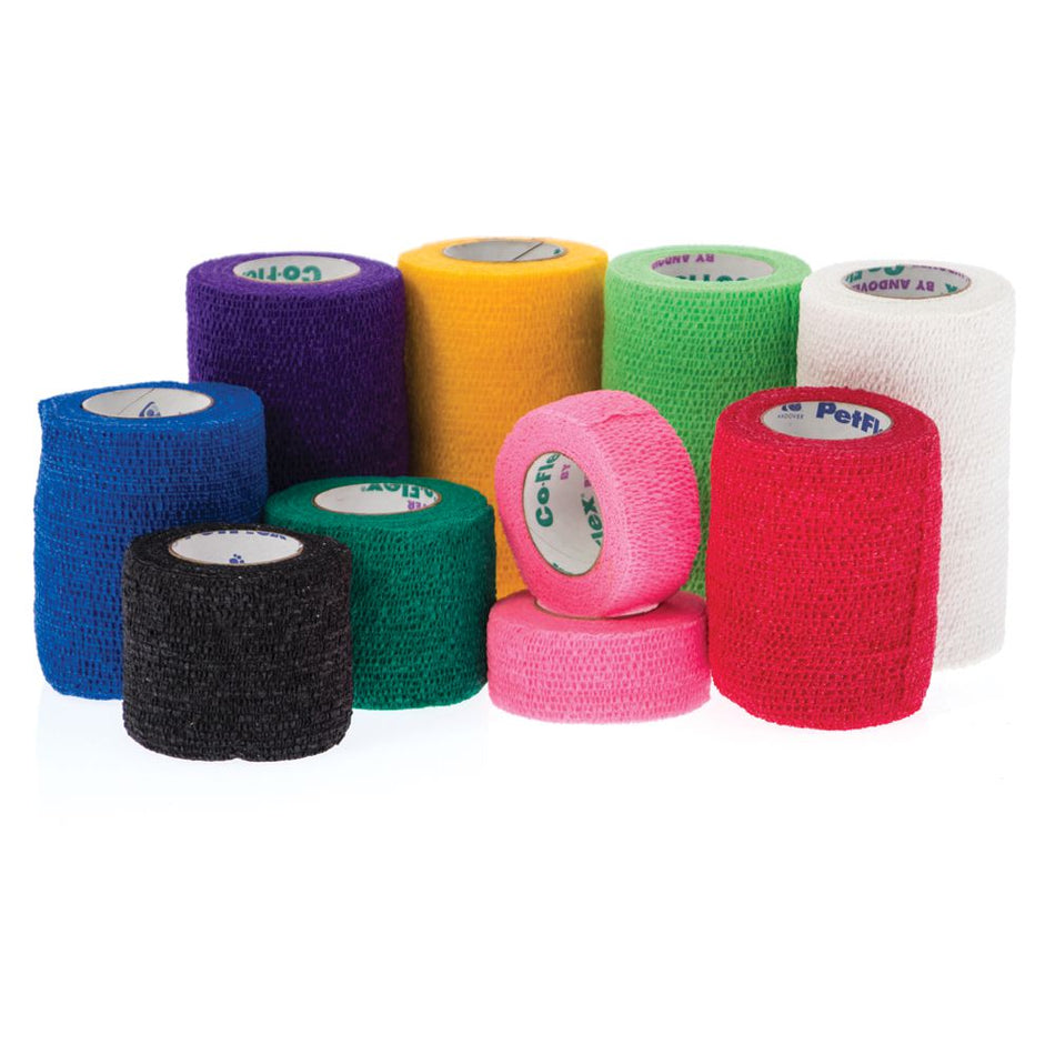 Shoof Bandage Cohesive Coflex 10cm each (9 Colours Available)