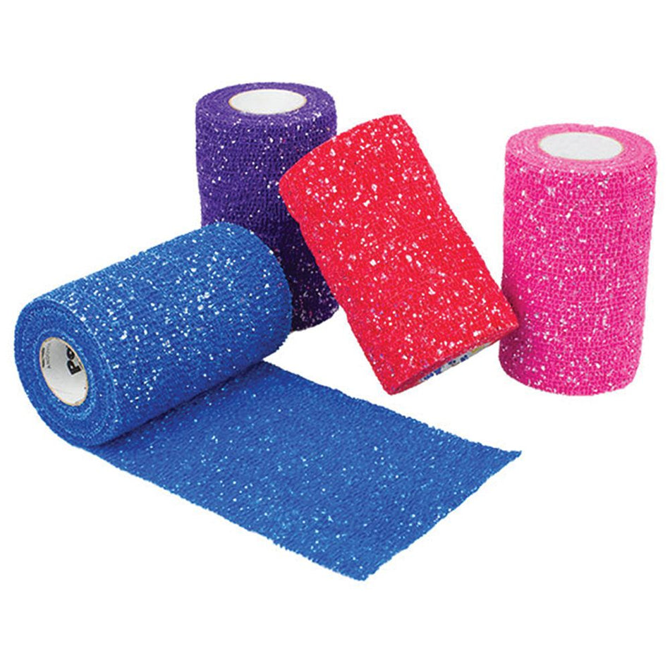 Shoof Bandage Cohesive Glitter 5cm each (5 Colours Available)
