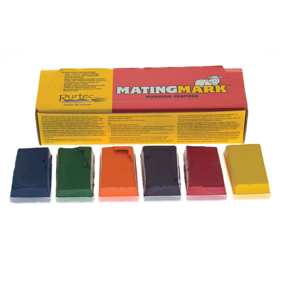 Shoof  Crayon Mating Mark - 10pk (20 Colours Available)
