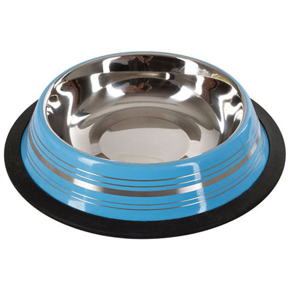 Shoof Pet Bowl Stainless Assorted Colour (3 Sizes Available)