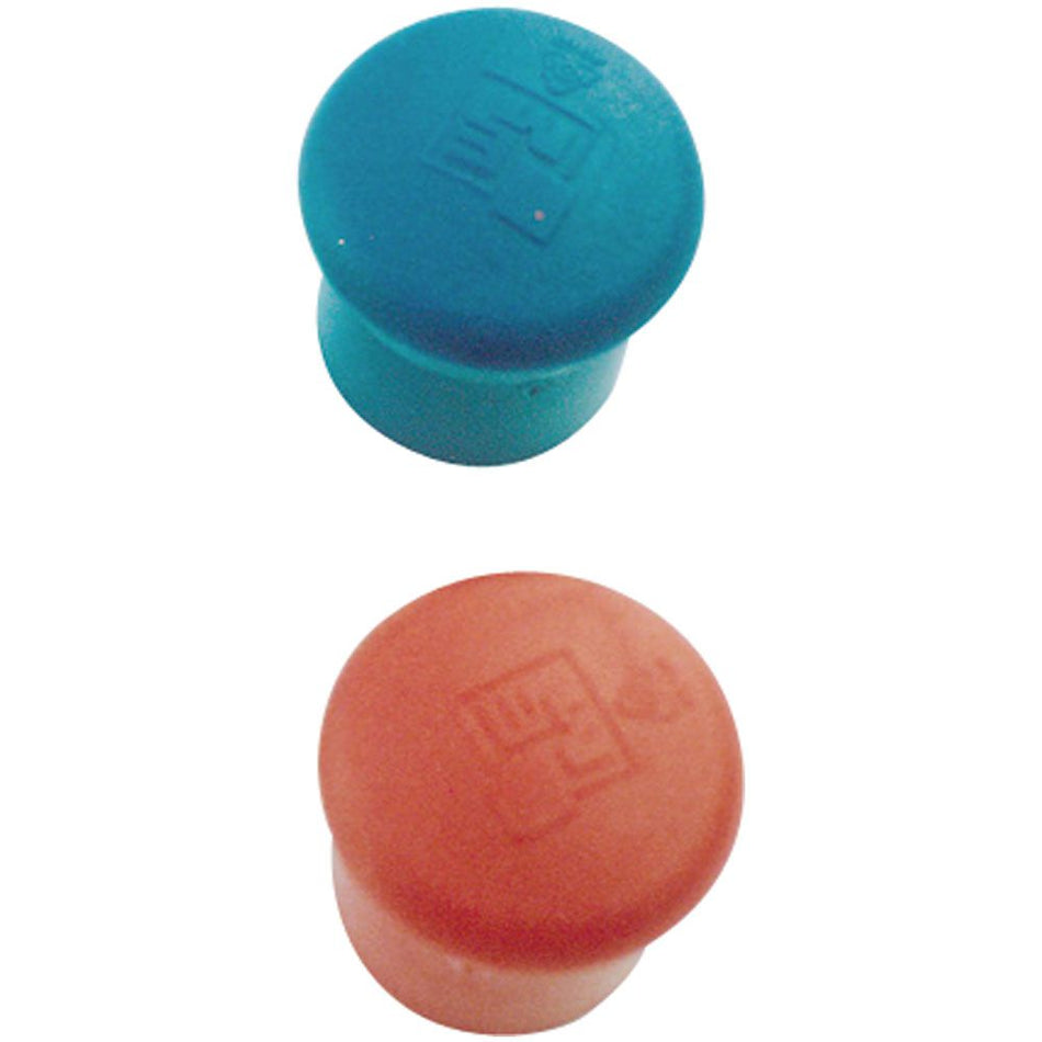 Shoof Kick Stop End Cap Red/Blue pair