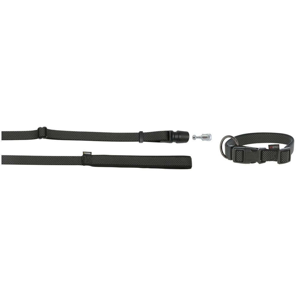 GoLeyGo Dog Leash Medium Black