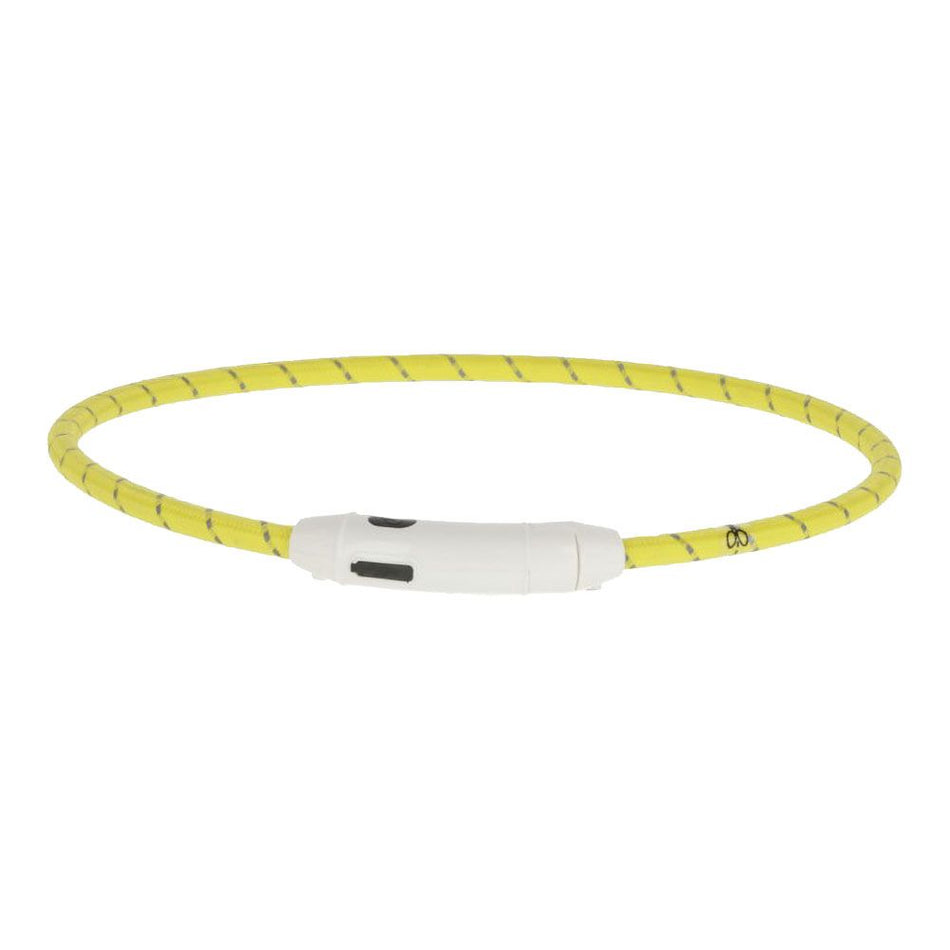 Shoof Dog Collar LED Flashing Hoop <65cm