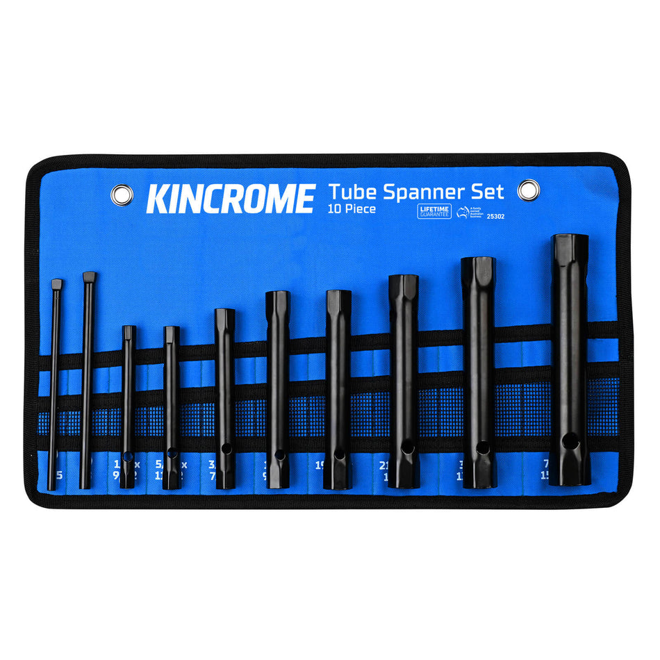 Kincrome Tube Spanner Set 10 Piece