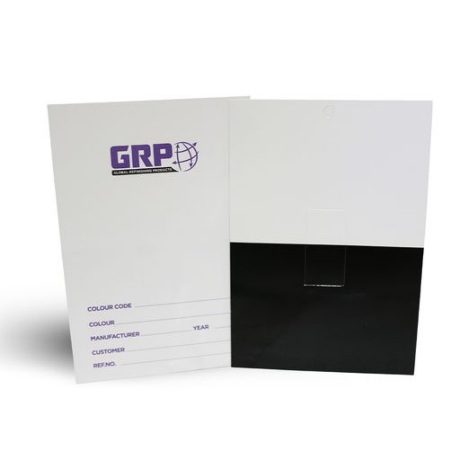 GRP Body Shop Colour Matching Cards 100 Per Pack