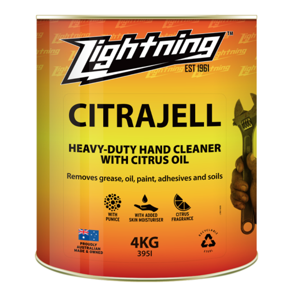 Lightning Citrajell Hand Cleaner (2 Sizes Available)
